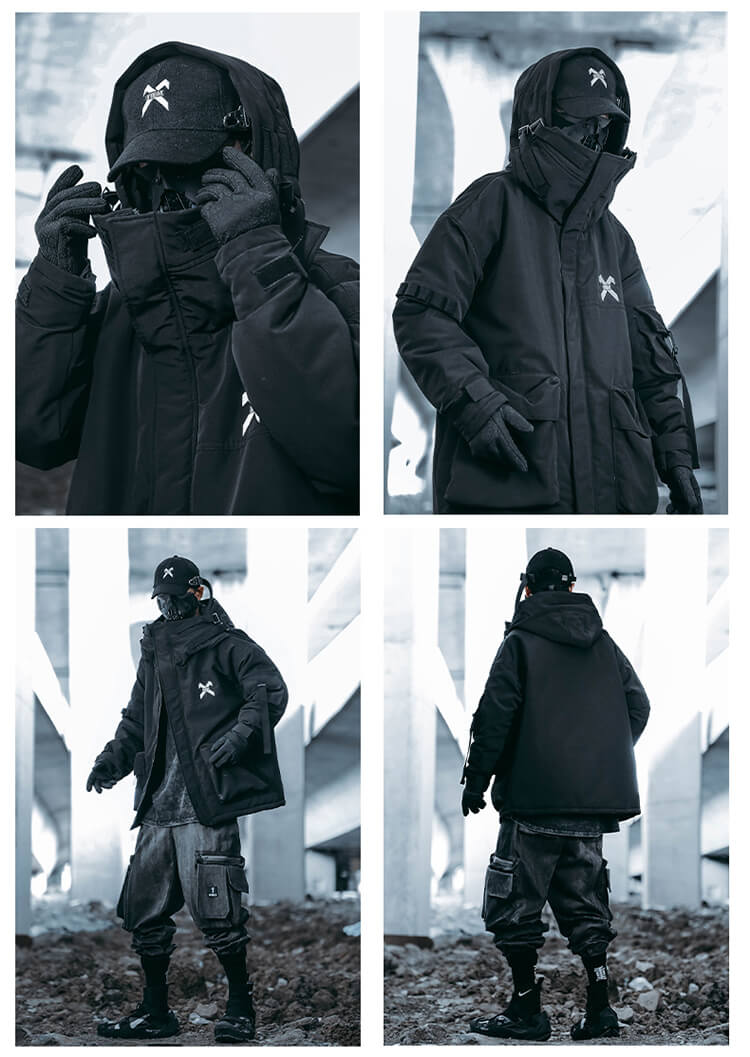 2023 Techwear Hooded Jackets Kurokobe