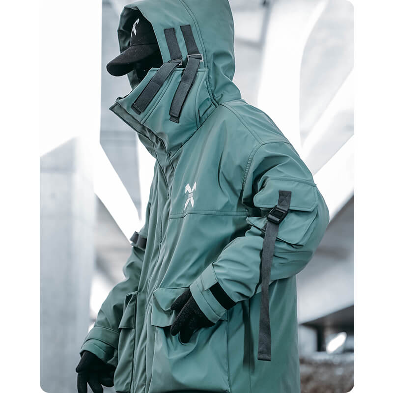 2023 Techwear Hooded Jackets Kurokobe