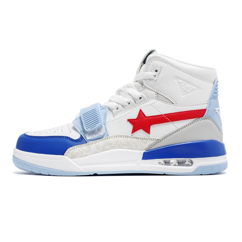 Classic Shoes - White Stars Sneakers