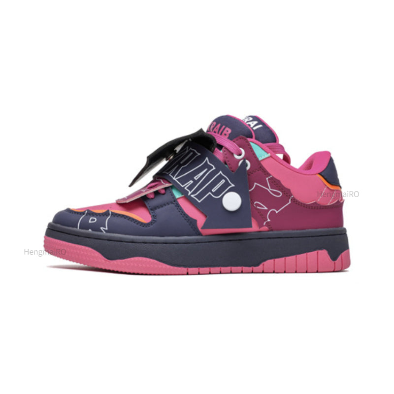 FSENRAI sneakers original Chunky shoes for women and mens 2023 Shoes Pink / US 5 / EU 36 Foot Length ( 22.5 cm / 225 mm ) Infinit Store Infinit Store Infinit Sneakers