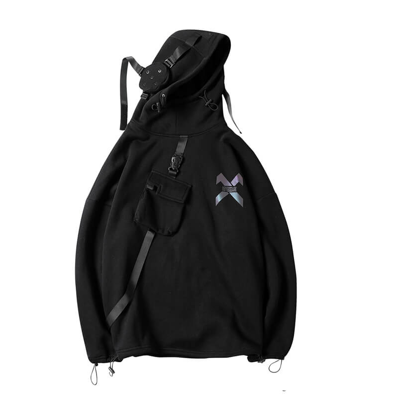 HOODIE TECHWEAR "Senrai" Oversize Techwear Hoodie