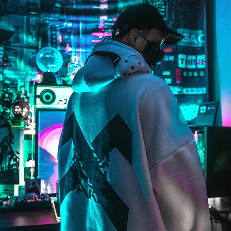 HOODIE TECHWEAR "Senrai" Oversize Techwear Hoodie
