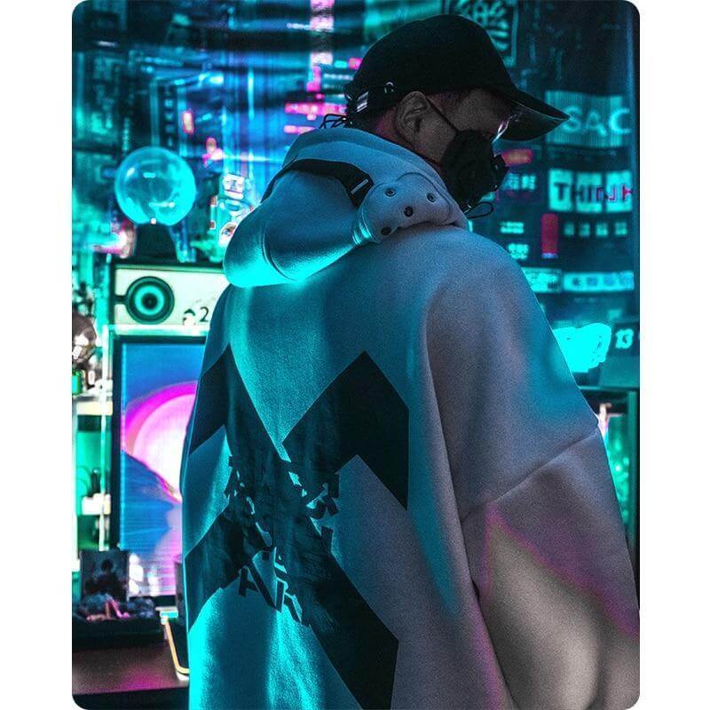 HOODIE TECHWEAR "Senrai" Oversize Techwear Hoodie