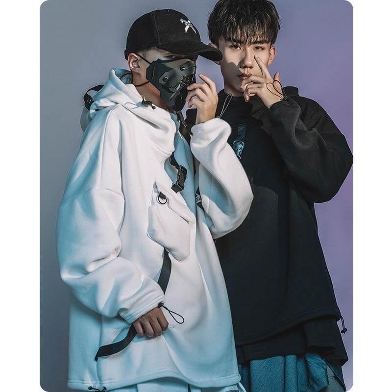 HOODIE TECHWEAR "Senrai" Oversize Techwear Hoodie