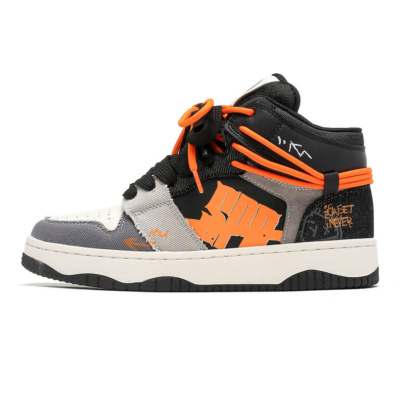 High Top Snakers INFINIT Blaze Exo sneakers Shoes Black / US 5 / EU 36 Foot Length ( 22.5 cm / 225 mm ) Infinit Store Infinit Store Infinit Sneakers