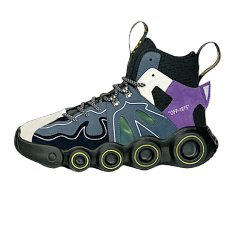 OFF-1975 Sneakers Original Best high top Sneakers 2023 Shoes Purple / US 6.5 / UK 6 / EU 39 Foot Length ( 24.5 cm / 245 mm ) Infinit Store Infinit Store Infinit Sneakers