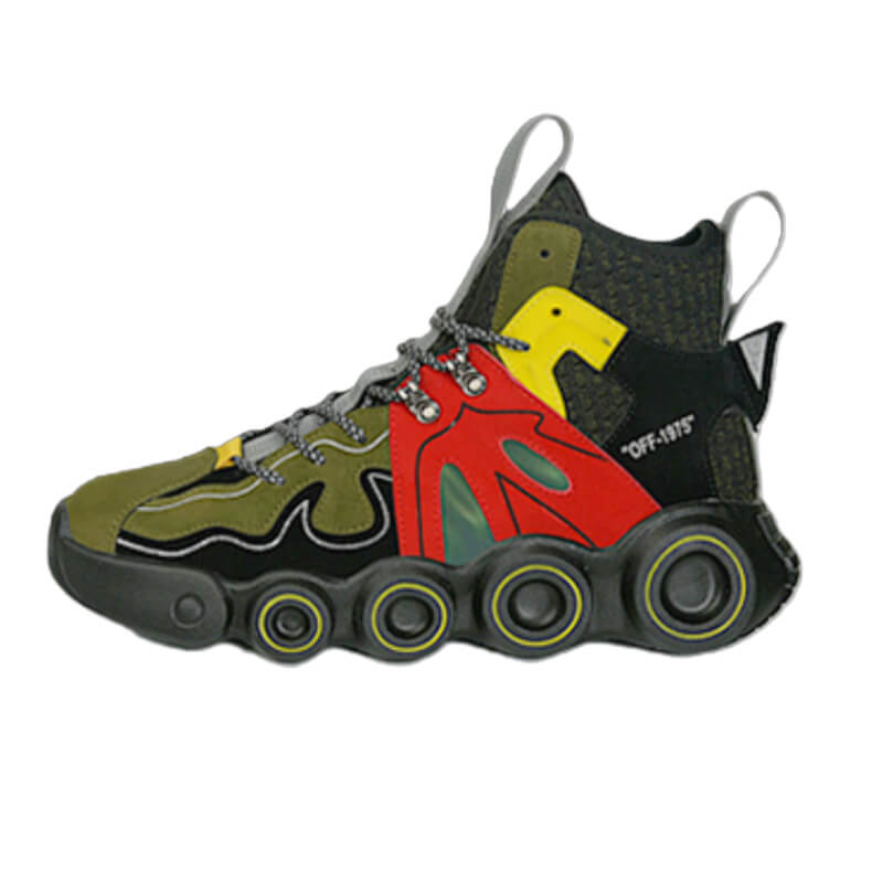 OFF-1975 Sneakers Original Best high top Sneakers 2023 Shoes Red / US 6.5 / UK 6 / EU 39 Foot Length ( 24.5 cm / 245 mm ) Infinit Store Infinit Store Infinit Sneakers