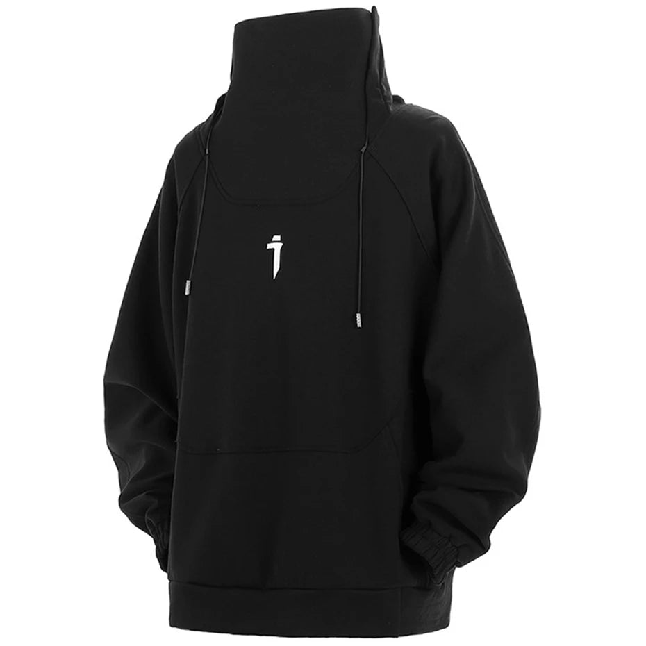 High Collar Techwear Sweatshirts