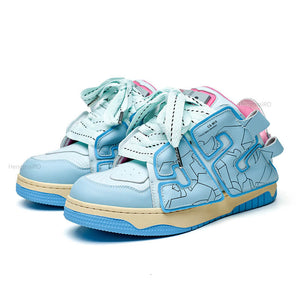 SC Sneakers best chungky shoes 2023 Shoes Blue / US 5 / EU 36 Foot Length ( 22.5 cm / 225 mm ) Infinit Store Infinit Store Infinit Sneakers