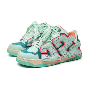 SC Sneakers best chungky shoes 2023 Shoes Green / US 5 / EU 36 Foot Length ( 22.5 cm / 225 mm ) Infinit Store Infinit Store Infinit Sneakers