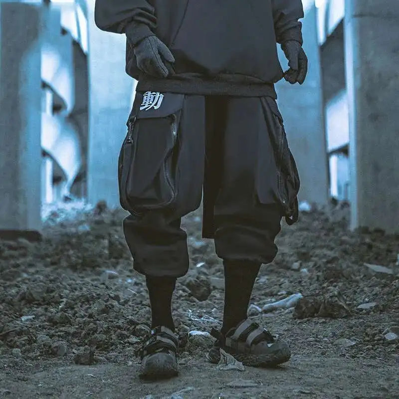 Techwear Cargo Pants for Men – Urban, Stylish, and Functional with Multiple Pockets