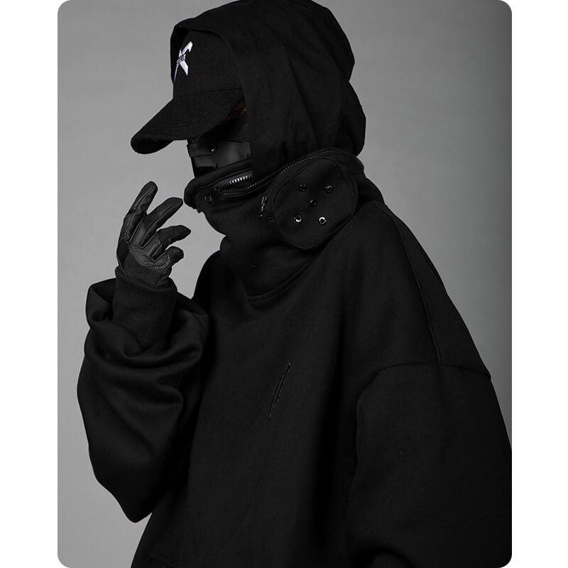 TECHWEAR Hoodie 'Kurobe' best techwear style 2023
