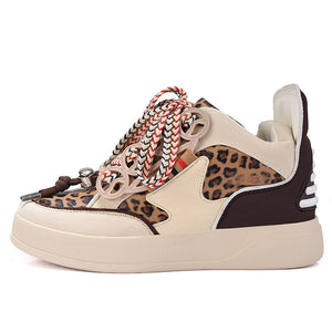 Velzard Flamboyance Sneakers Original Chunky Sneakers 2023 Shoes Beige Leopard / US 6.5 / UK 6 / EU 39 Foot Length ( 24.5 cm / 245 mm ) Infinit Store Infinit Store Infinit Sneakers