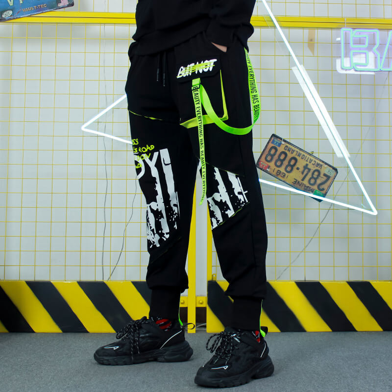 black joggers for men - Kuroi joggers japanese black joggers