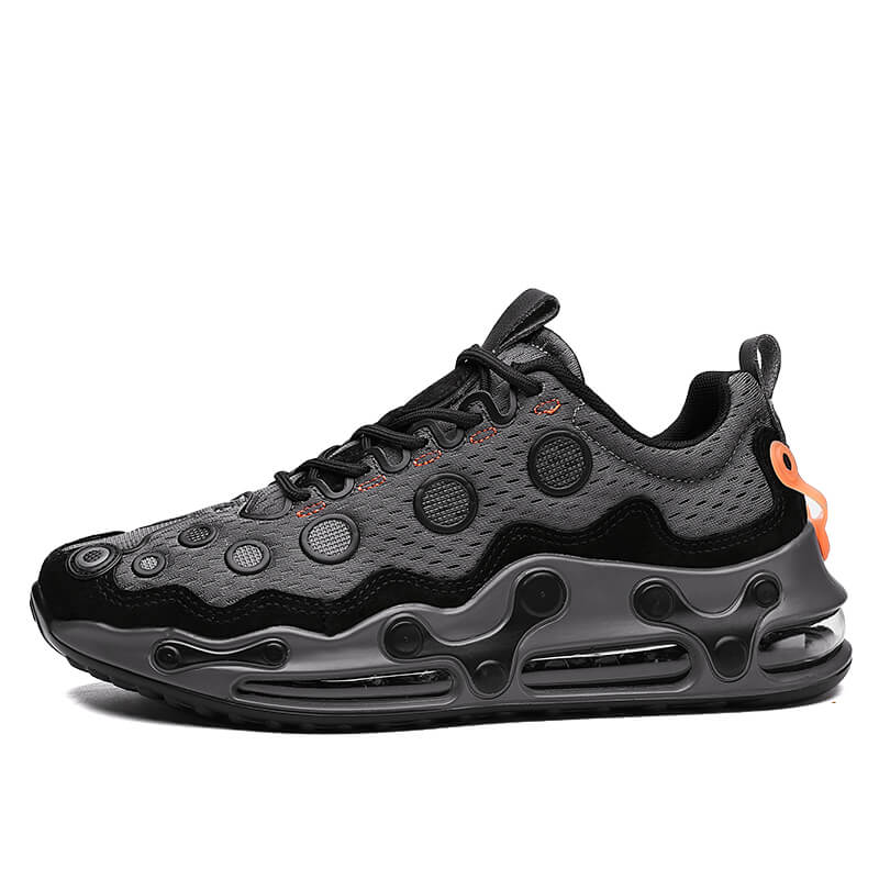 Velzard Techno X air cushion Sneakers Athletic shoes for men Shoes Black Green / US 6.5 / UK 6 / EU 39 Foot Length ( 24.5 cm / 245 mm ) Infinit Store Infinit Store Infinit Sneakers