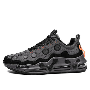 Velzard Techno X air cushion Sneakers Athletic shoes for men Shoes Black Green / US 6.5 / UK 6 / EU 39 Foot Length ( 24.5 cm / 245 mm ) Infinit Store Infinit Store Infinit Sneakers