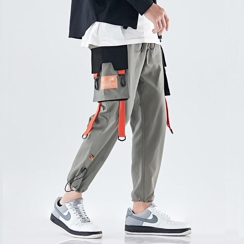 Xanthos Brown Cargo Pants Japanese Techwear Pants Pants Infinit Store Infinit Store Infinit Sneakers