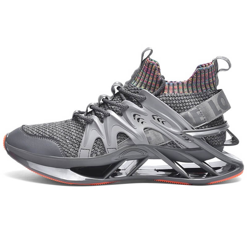 INFINIT Blaze 'Velove sneakers' breathable blade running shoes Shoes Grey / US 6.5 / UK 6 / EU 39 ( 24.5 cm / 245 mm ) Infinit Store Infinit Store Infinit Sneakers