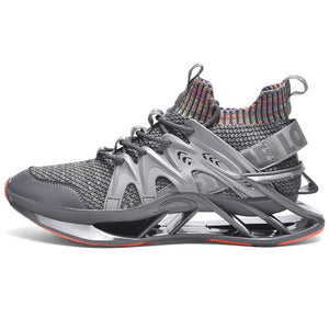 INFINIT Blaze 'Velove sneakers' breathable blade running shoes Shoes Grey / US 6.5 / UK 6 / EU 39 ( 24.5 cm / 245 mm ) Infinit Store Infinit Store Infinit Sneakers