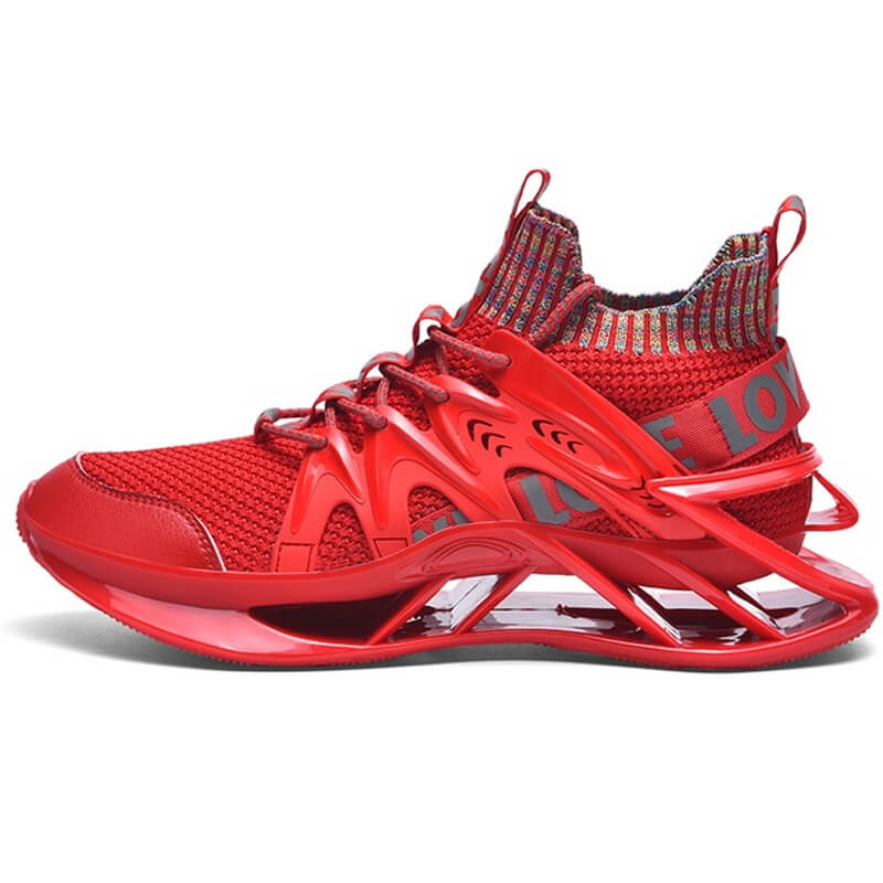 INFINIT Blaze 'Velove sneakers' breathable blade running shoes Shoes Red / US 6.5 / UK 6 / EU 39 ( 24.5 cm / 245 mm ) Infinit Store Infinit Store Infinit Sneakers