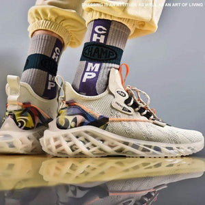 '33Y Trend' Tribal Edition Sneakers - INFINIT STORE