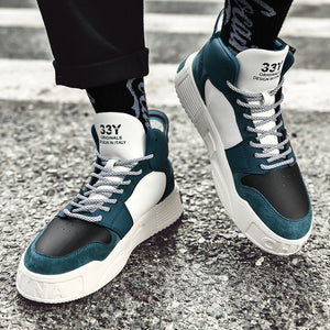 33Y Art the mainstream high top sneakers - INFINIT STORE