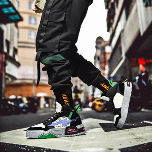 33Y Art the mainstream high top sneakers - INFINIT STORE