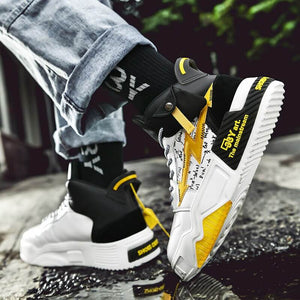 33Y Art the mainstream high top sneakers - INFINIT STORE