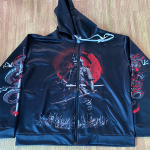japanese samurai art 3D printed Hoodie, Sweatshirt and Zipper Hoodie Coats & Jackets Infinit Store Infinit Store Infinit Sneakers