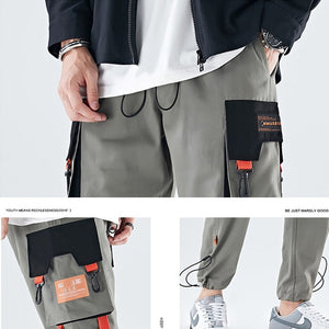 Xanthos Brown Cargo Pants Japanese Techwear Pants Pants Infinit Store Infinit Store Infinit Sneakers