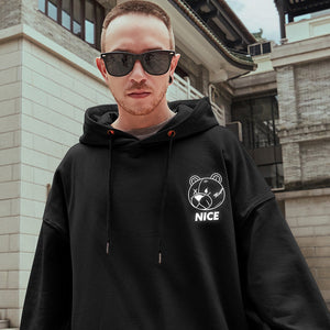 I feel good hoodie, angry bear hoodie, black hoodie japanese streetwear hoodie Coats & Jackets Infinit Store Infinit Store Infinit Sneakers