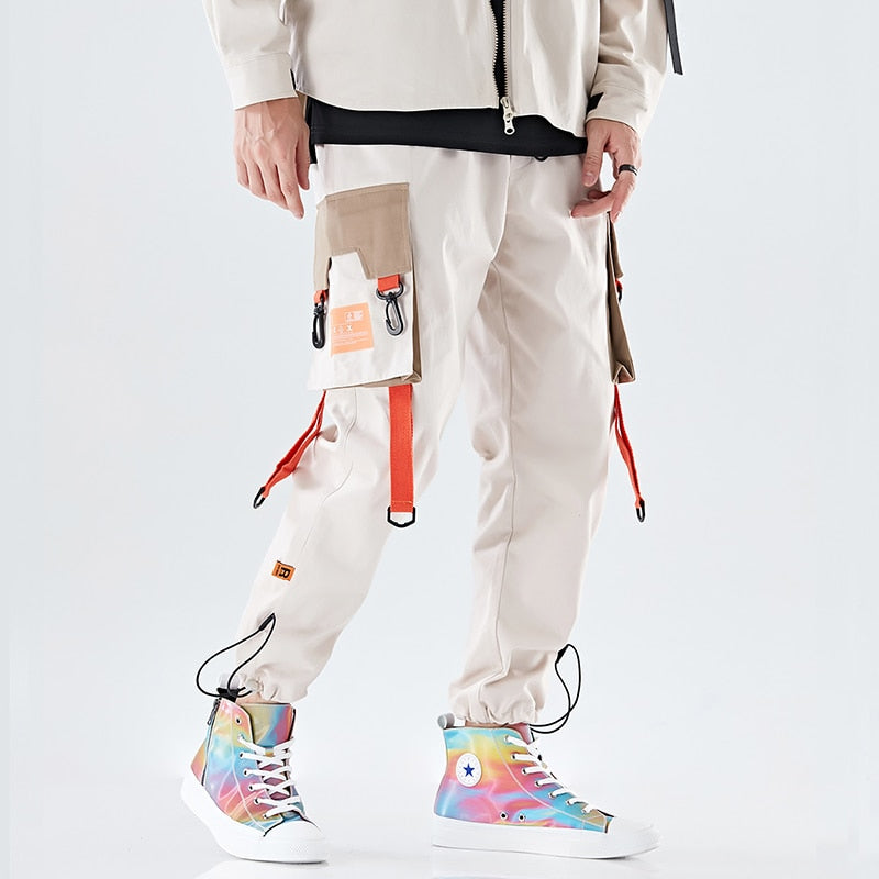 Xanthos Brown Cargo Pants Japanese Techwear Pants – INFINIT STORE