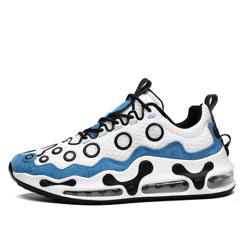 Velzard Techno X air cushion Sneakers Athletic shoes for men Shoes White / US 6.5 / UK 6 / EU 39 Foot Length ( 24.5 cm / 245 mm ) Infinit Store Infinit Store Infinit Sneakers