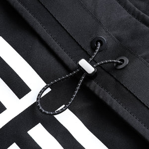 A3 Black Cargo pants tactical techwear pants - INFINIT STORE