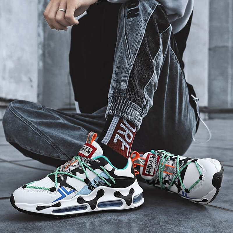 Athletic shoes for men 'Velzard Techno' air cushion Sneakers - INFINIT STORE