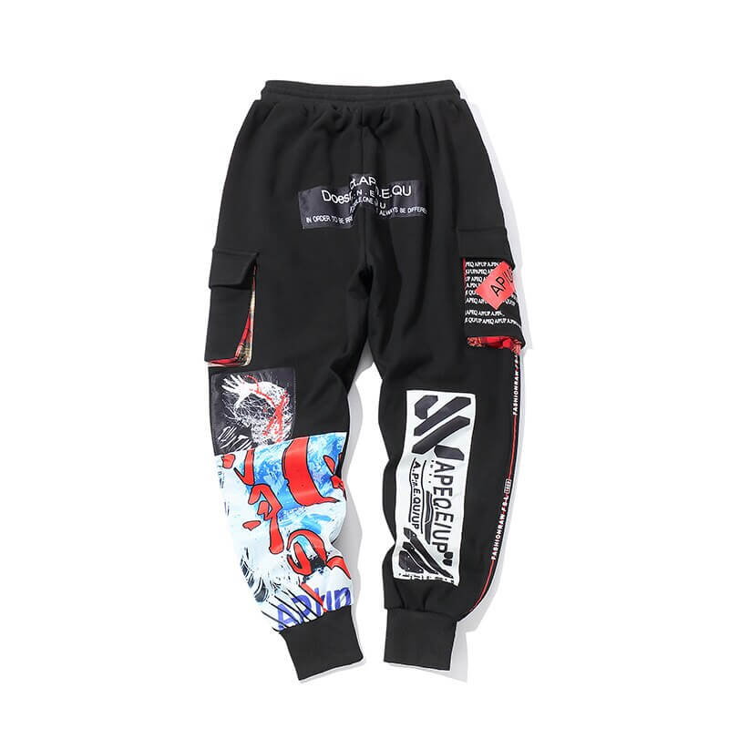 Best joggers for men 2022 APEQ Techwear black joggers - INFINIT STORE