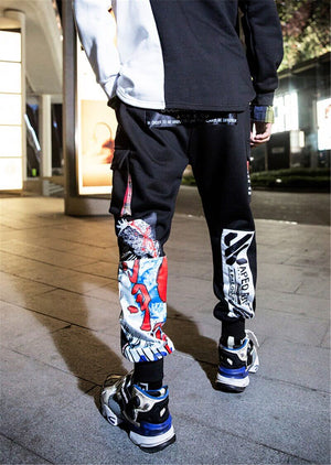 Best joggers for men 2022 APEQ Techwear black joggers - INFINIT STORE