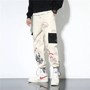 Chronos sweatpants black Japanese Graphic Streetwear pants - INFINIT STORE
