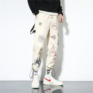 Chronos sweatpants black Japanese Graphic Streetwear pants - INFINIT STORE