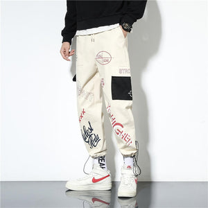 Chronos sweatpants black Japanese Graphic Streetwear pants - INFINIT STORE
