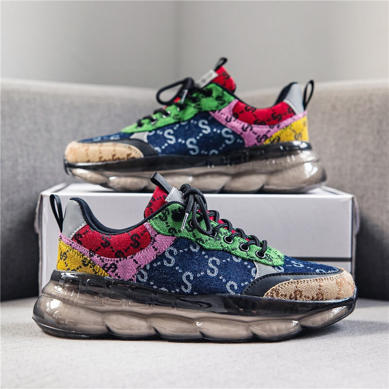 Colorful Chunky shoes - Velzard Buck Sneakers Shoes Infinit Store Infinit Store Infinit Sneakers