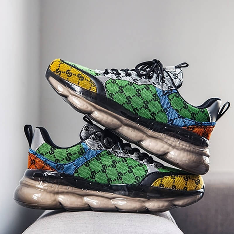 Colorful Chunky shoes - Velzard Buck Sneakers Shoes Infinit Store Infinit Store Infinit Sneakers