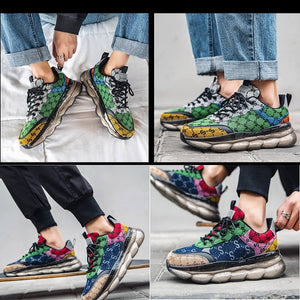 Colorful Chunky shoes - Velzard Buck Sneakers Shoes Infinit Store Infinit Store Infinit Sneakers