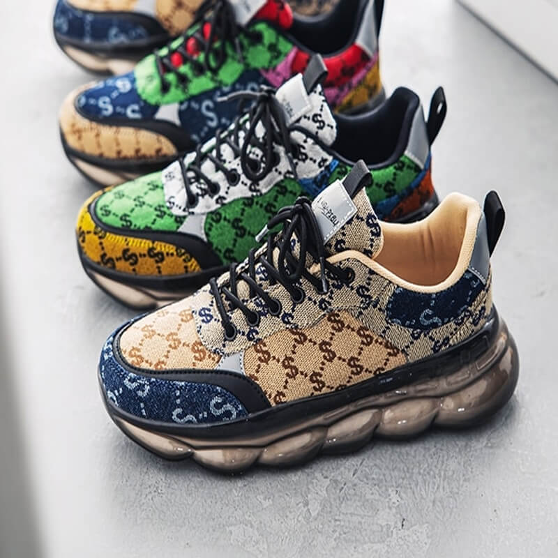 Colorful Chunky shoes - Velzard Buck Sneakers Shoes Infinit Store Infinit Store Infinit Sneakers