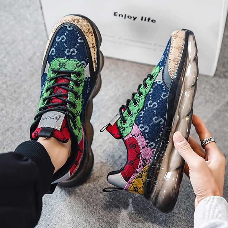 Colorful Chunky shoes - Velzard Buck Sneakers Shoes Infinit Store Infinit Store Infinit Sneakers