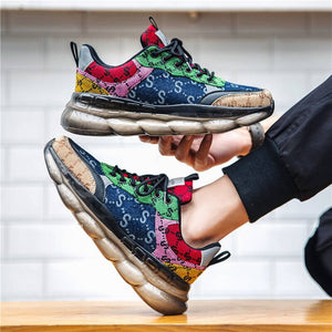 Colorful Chunky shoes - Velzard Buck Sneakers Shoes Infinit Store Infinit Store Infinit Sneakers
