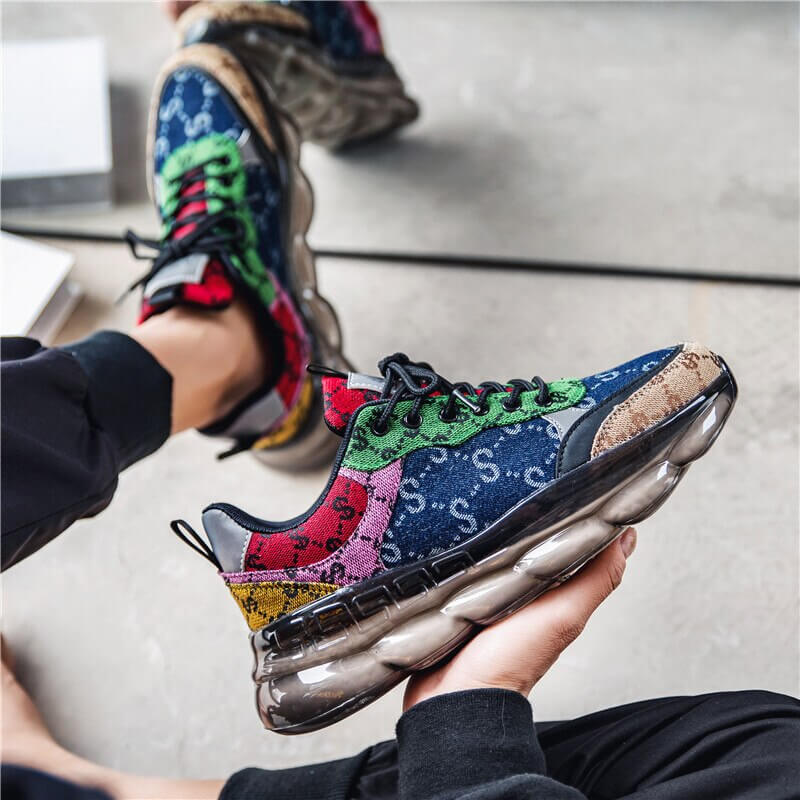 Colorful Chunky shoes - Velzard Buck Sneakers Shoes Infinit Store Infinit Store Infinit Sneakers