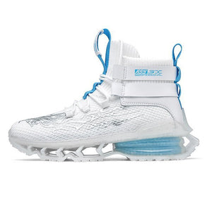 INFINIT Sparks DX 300 High Top Sneakers Black Shoes Blue / US 7.5 / EU 40 / UK 7 ( 25 cm / 250 mm ) Infinit Store Infinit Store Infinit Sneakers