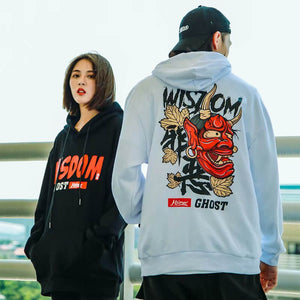 Demon Hoodie Japanese Oni hoodie Coats & Jackets Infinit Store Infinit Store Infinit Sneakers