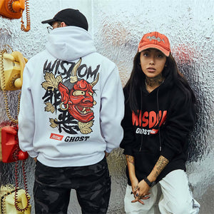 Demon Hoodie Japanese Oni hoodie Coats & Jackets Infinit Store Infinit Store Infinit Sneakers